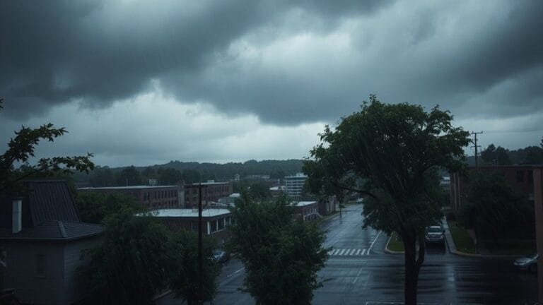 Severe Wind and Rain in Richmond, VA Today 1 intense richmond weather